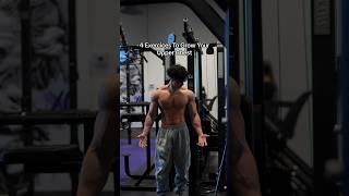 4 Exercises To Grow Your Upper Chest (most aesthetic part of your chest) 