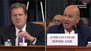 WATCH: Rep. Michael Turner’s full questioning of Gordon Sondland | Trump's first impeachment