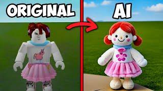 Roblox Memes Turned Into CUTE FUZZY Toys Using AI… This is ADORABLE! 