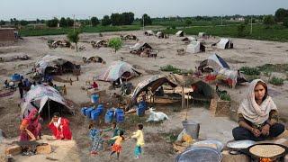 Pakistani Nomadic Women Evening Routine | Pakistani Gypsies | Village Life Pakistan