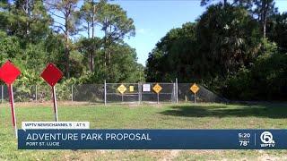 Proposed adventure park won't be built in Port St. Lucie