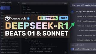 Deepseek-R1-Lite (Tested): This OPENSOURCE Model BEATS O1 & CLAUDE 3.5 SONNET!?