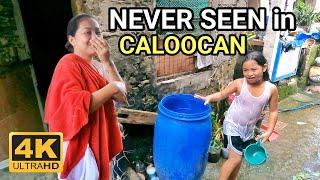 NEVER SEEN in CALOOCAN | Walk on Sitio Pag-asa North Caloocan Philippines [4K] 