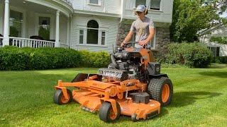 Mowing With The Scag V-Ride 2