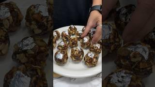 Healthy Dry Fruits Laddu ASMR Cooking |#shorts #food #cooking #asmr #winterspecial #indianasmrworld