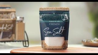 Fleur De Sel Zip-Top Pouch - French Sea Salt