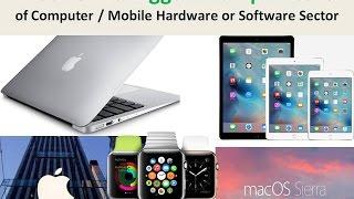 Apple: Biggest Company in Computer & Mobile Hardware or Software Sector