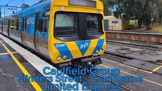 Journey: Flinders Street to Cranbourne Limited Express (Comeng)