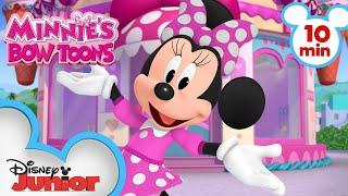 Minnie's Bow-Toons! | 10 Minute Compilation | Party Palace Pals | @disneyjr