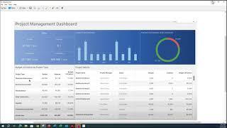 MGMT 4350 Project Management Dashboard Part 2