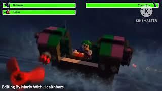 Lego Batman The Movie: DC SuperHeroes Unite (2013) Batman Vs Joker 2/2 With Healthbars