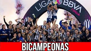 ¡RAYADAS BICAMPEONAS! LIGA BBVA FEMENIL MX