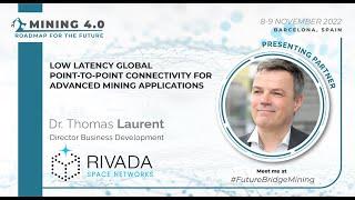 Pre-Conference Podcast with Thomas Laurent, Director Business Development at Rivada Space Networks