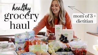 What a dietitian buys at the grocery store (healthy family of 5)