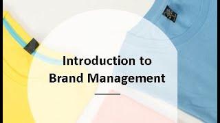 Introduction to Brand Management Video