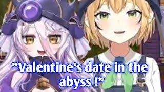 Valentine's date in the abyss.