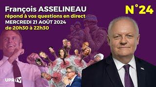 François Asselineau répond à vos questions en direct n°24