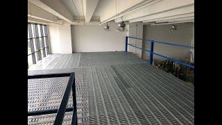 Mezzanine Floor in T-space IA Racking Solutions Project