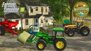 Planting Long Grain Rice | Farming Simulator 25 | Riverbend Spring Let's Play EP 5