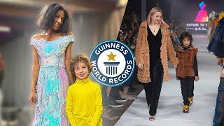 World's YOUNGEST fashion designer with own runway show! | Guinness World Records