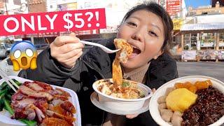 NEW YORK'S CHEAPEST FOODIE HEAVEN! $5 Flushing Food Tour