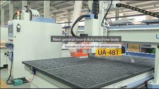New generation heavy duty machine body CNC Router ,UA-481,Jinan Quick