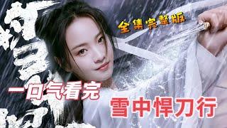 武侠好剧来啦 一口气看完【雪中悍刀行】一剑仙人跪，一剑开天门！ #电视剧解说