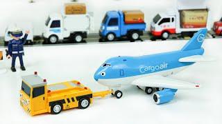 타요 토잉 자동차와 카고 비행기 공항 놀이! Tayo tow truck and cargo airplane toys