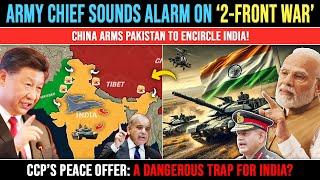 Indian Army Chief Warns Of TWO Front War | Indian Defence Update