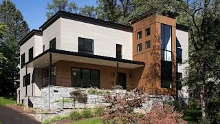 Tour of Custom Modern House in McLean, Virginia by AV Architects + Builders