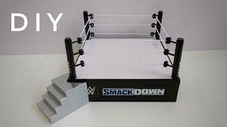 How To Make Miniature WWE Ring | DIY WWE Ring