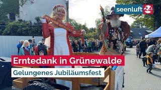 Erntedank in Grünewalde - Gelungenes Jubiläumsfest