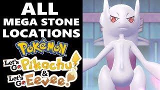 How to Get All the Mega Stones in Pokémon Let's Go Pikachu and Let's Go Eevee (Mega Stone Locations)