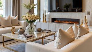 Luxury Living Room Decorating Ideas 2025 Living Room TV Unit Design| Living Room Coffee Table Design