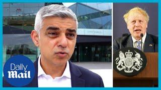 Sadiq Khan says Boris Johnson is 'the biggest vote winner we have’