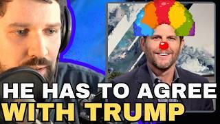 Destiny Laughs At Dave Rubin's Lies about Tariffs