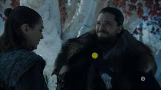 arya rencontre jon  GOT S8E1 vf