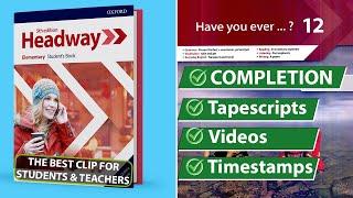 New Headway Elementary 5th Edition - Unit 12: Have you ever...? || Student's Book