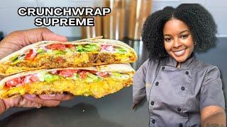 Delicious Taco Bell Supreme Crunch Wrap