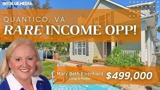 RARE rental income opportunity in QUANTICO! | 384 C Street - MLS# VAPW2059546 | HD #hometour