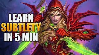 Learn Subtlety Rogue Super FAST! Dragonflight Guide Patch 10.0.5