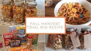 Fall Harvest Trail Mix Recipe (Easy Gift Idea!)