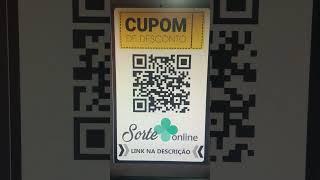 Sorte Online Cupom de Desconto #sorteonline #sorteonlinebr #sorteonline