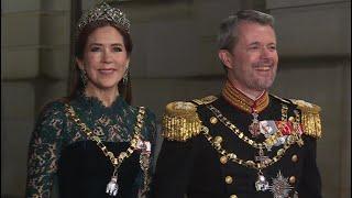 King Frederik X of Denmark's New Year banquet for the Government 2025