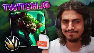 TESTEI O TWITCH JUNGLE DO PDF COM MENOR WINRATE DA HISTÓRIA