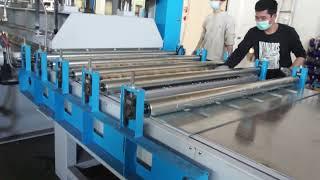 Edge-Glued Press With Auto Loading for bamboo flooring  EP200-拼板機