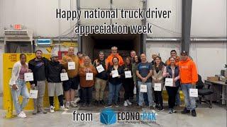 2024 National Truck Driver Appreciation Week at Econo-Pak