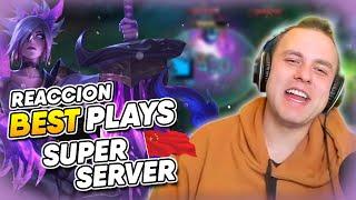 REACCIONO A LAS MEJORES JUGADAS DEL SUPER SERVER CHINO 