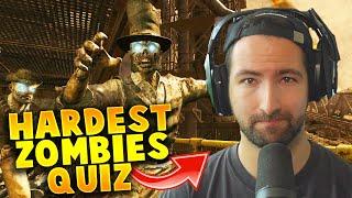 HARDEST COD ZOMBIES QUIZ FT. MrDalekJD (WAW - BO:CW)