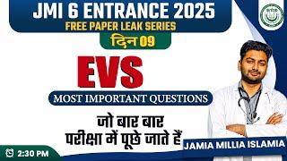 JMI 6th Entrance 2025 | Free Paper Leak Series | 20-Day Crash Course | EVS - Day 09